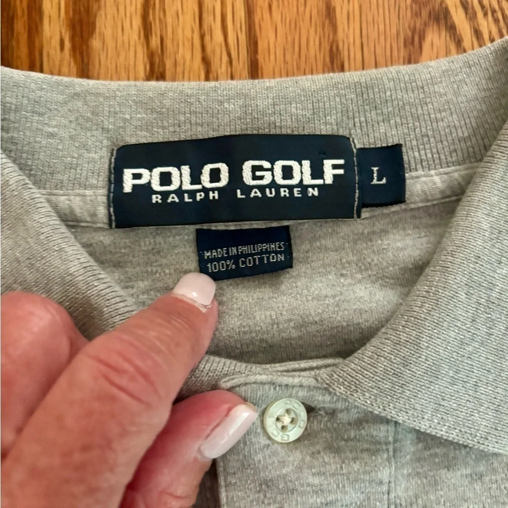 Ralph Lauren Gray Classic Polo Shirt